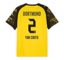 Borussia Dortmund Yan Couto #2 Koszulka Podstawowa 2025-26 Krótki Rękaw